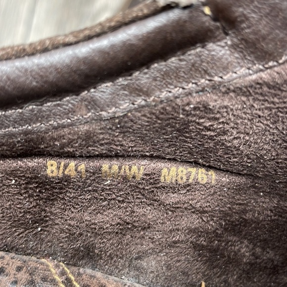 Born Mens Brown Lace Up Leather Shoes, size 8, EU size 41 - Picture 9 of 9